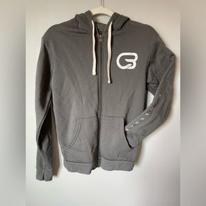 CycleBar Hoodie Zip-Up Sweatshirt | XS | Gray | CYCLEBAR | Only Worn Once